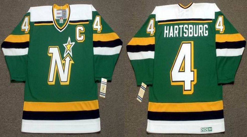 2019 Men Dallas Stars 4 Hartsburg Green CCM NHL jerseys